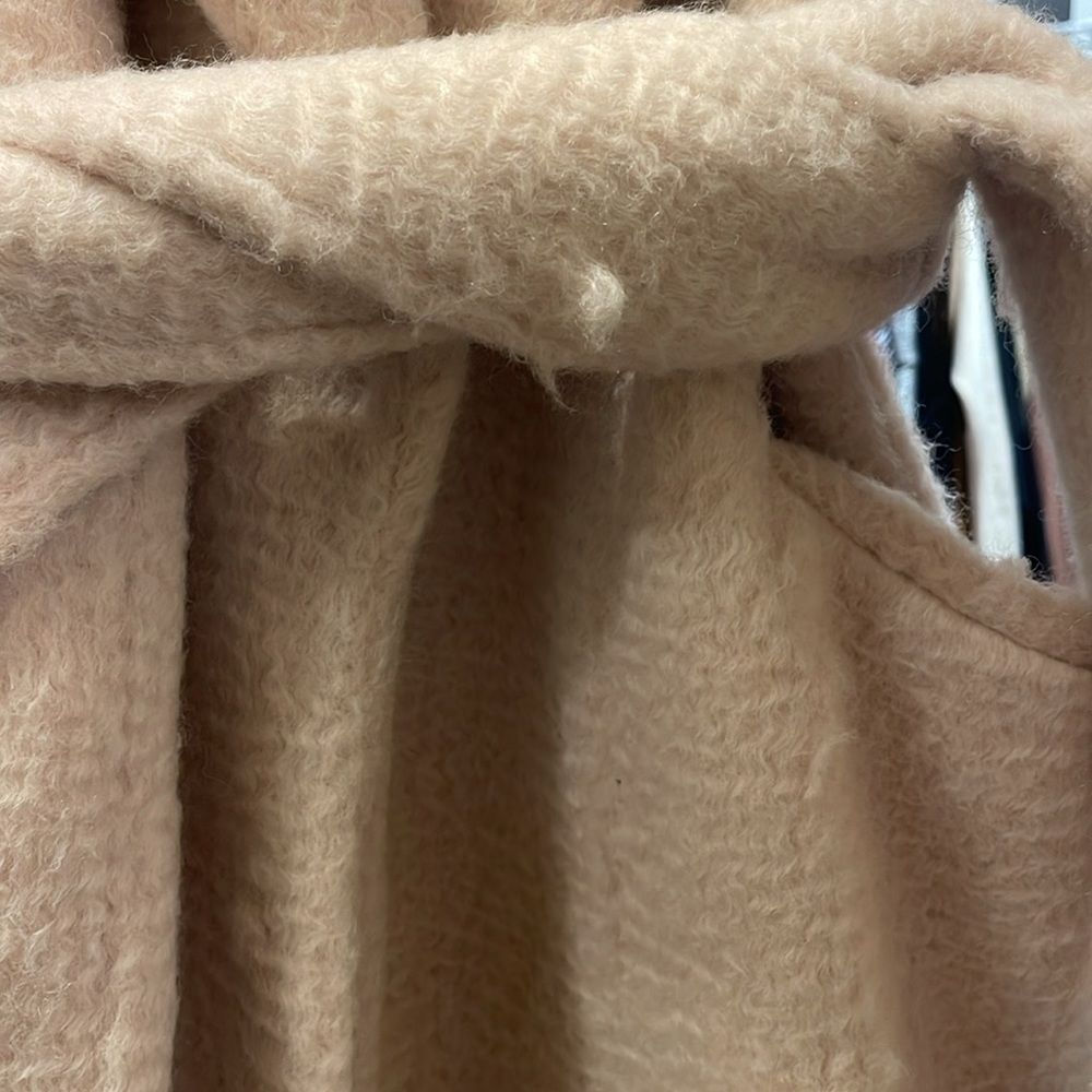 Wool Wrap Coat - image 3
